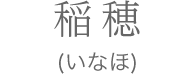 稲穂(いなほ)